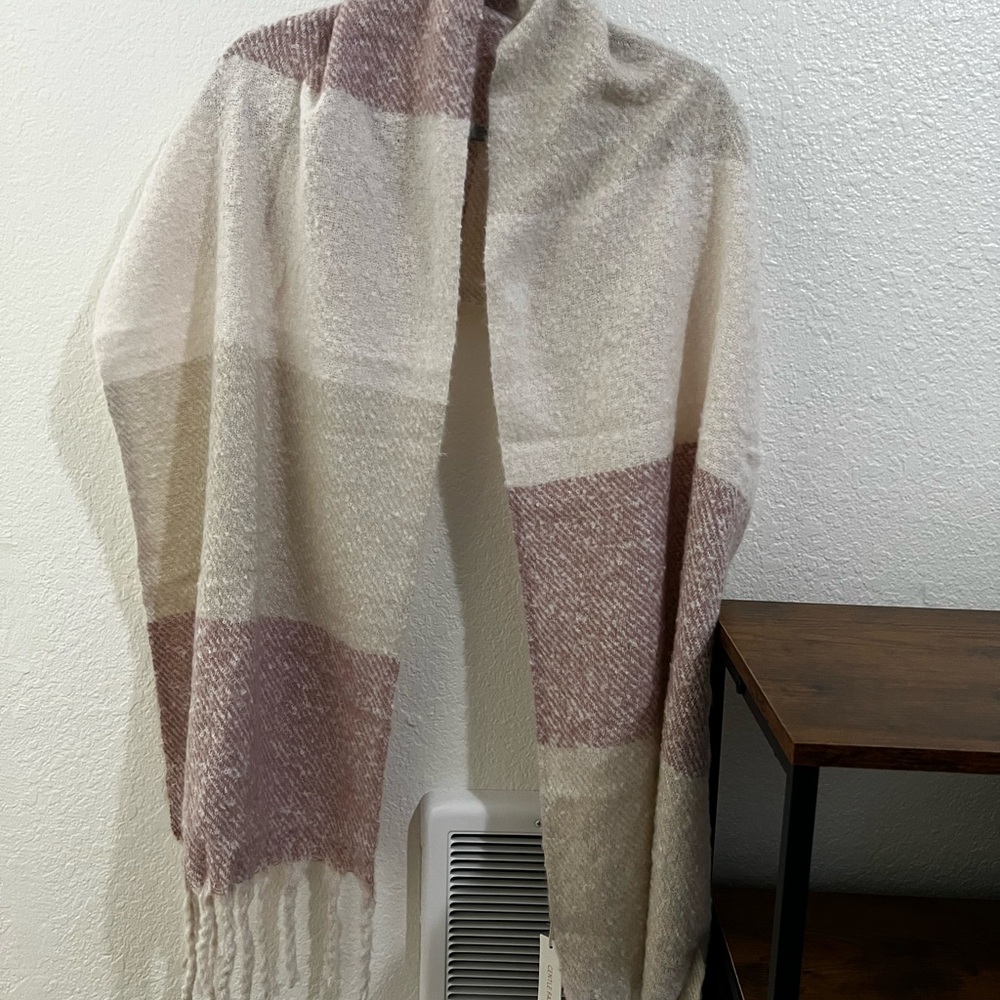 Gentle Fawn Huntington Scarf, Cream/Pink